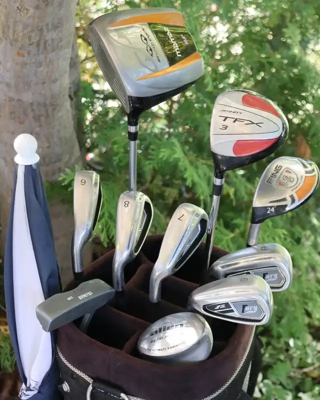 Left hand LH Men’s Golf clubs Set – Ping G10 Hybrid, Snake Eyes in Golf in City of Toronto - Image 2