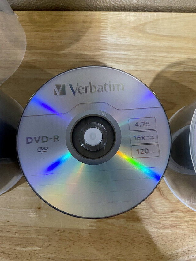 Verbatim DVD-R in CDs, DVDs & Blu-ray in Mississauga / Peel Region - Image 2