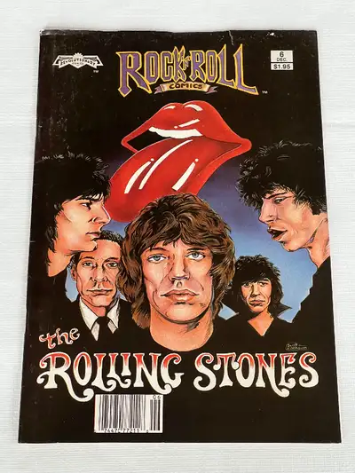 Rock n Roll Comics#6 Rolling Stones! Comic book, View more