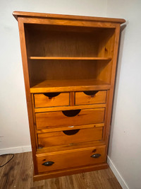 Dresser with shelving