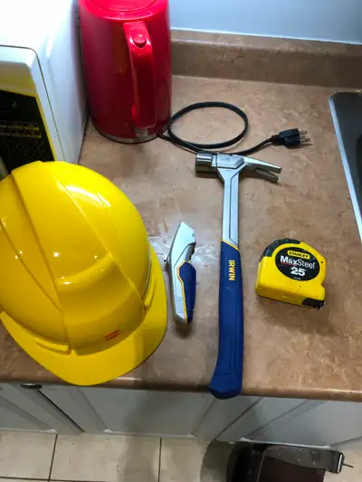 New tools and pouch, View more