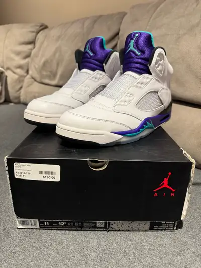 Jordan 5 Fresh Prince Size 11, View more