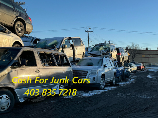 We buy junk cars 403 835 7218 in Cars & Trucks in Calgary - Image 4