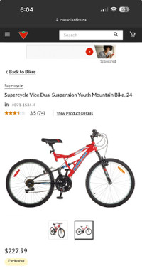 Supercycle Vice Youth size