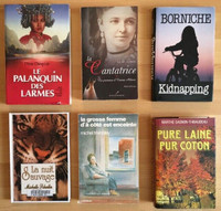 Roman et littérature québécoise, biographie, roman policier...