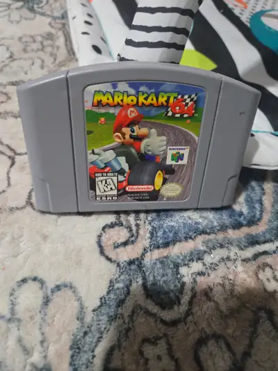 Mario kart 64 nintendo 64 game, View more