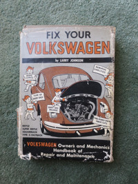 50 old VW repair Book