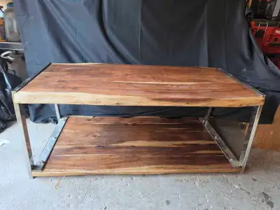 Solid Wood Live Edge Walnut Coffee Table, View more