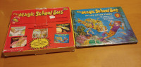 The Magic School Bus - 5 Book Carrying Case + 1 Hardcover Book