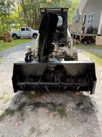 Selling a 60” Schulte 6200 skidsteer snowblower. In great shape, works perfect and the electric chut...