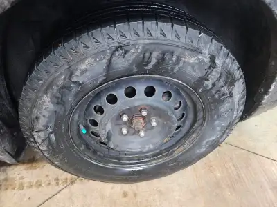 Winter tires on rims(4) in good condition 225 70R16 These tires and rims were used on 2016 Nissan Ro...