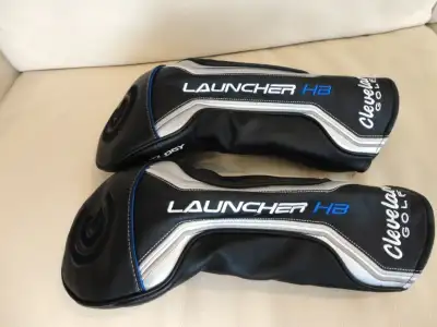 2 New Cleveland Golf Launcher HB Driver Club Head Covers, View more
