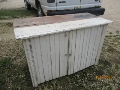 Selling quickly at $30.00...door on the rght needs to be glued back in place as i t bro ke off in a...