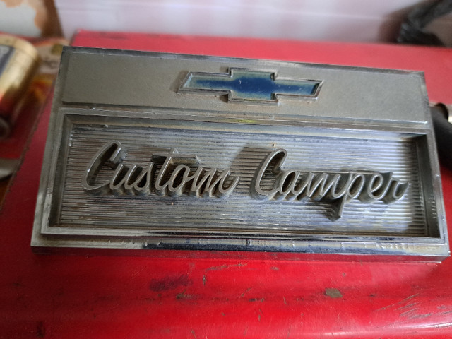 1966 CHEVY CUSTOM CAMPER EMBLEM 1969 in Other Parts & Accessories in Cambridge