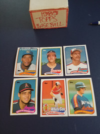 Baseball Topps 1989 complète