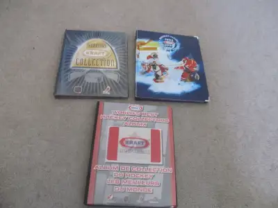 Kraft Hockey Card Collector Albums., View more