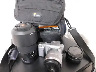 Sony NEX-5 Camera Compact system and Accessories, View more