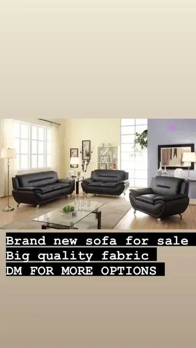 Brand New lather sofa available in different colors , View more