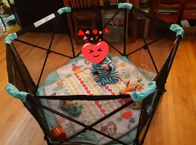 Infant deluxe playpen, View more