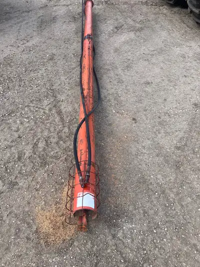 15 foot x5 inch Drill Fill auger Hydraulic drive