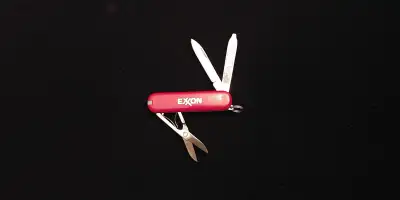 1980'S VINTAGE VICTORINOX SWISS ARMY KNIFE - EXXON LOGO, View more