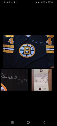 Bobby Orr Signed Jersey - Orr COA