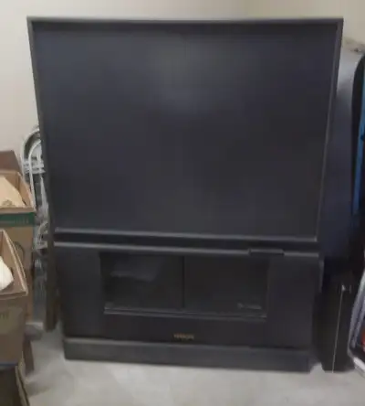 Free big screen 50 inch rear projection television, View more