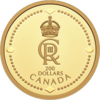 2023 Canada $200 Pure Gold Coin – His Majesty King Charles III