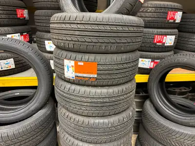 Each tire is $55 Each tire installation and balance $20 You can call at 647/786/1359 Price is firm