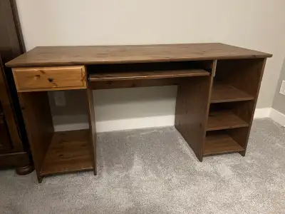 Perfect for home office, study, or gaming setup. Dimensions: • Length: 140 cm • Depth: 58 cm • Heigh...