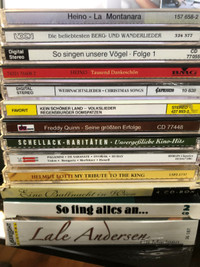 German CDs Excellent Condition 13 titles