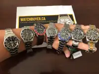 CASH PAID FOR FOR ROLEX, NEW, USED, AND VINTAGE. #1 WATCHBUYER