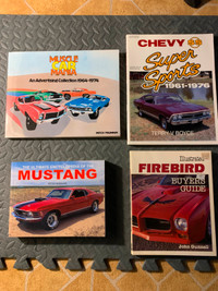Muscle Car Ads Mustang Chevy Super Sports Firebird Books