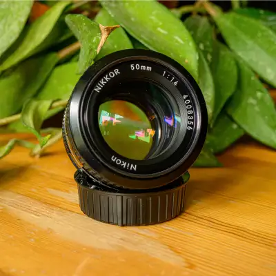 Classic manual focus prime lens – fast, sharp, and built to last. Great for portraits, street, and l...