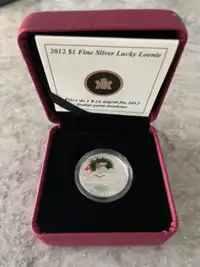 Lucky Loonie Silver Coin