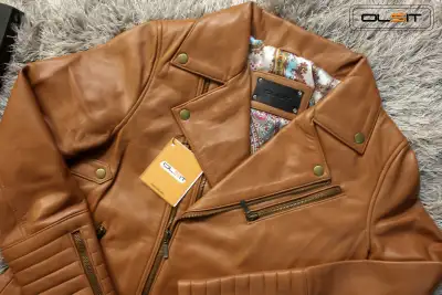 Premium Genuine Leather Biker Jacket, View more