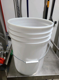 20 litre pail bucket for planter gardening or vermicompost
