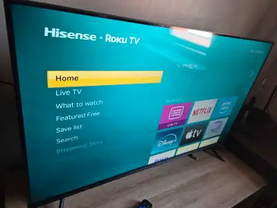 43" Hisense 4k Ultra HD Smart TV (2024), View more