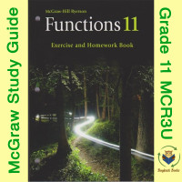 McGraw Functions Grade 11 Study Guide with Answers GTA Delivery