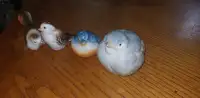 Lot of 4 Cute small 3-4" bird figurines
