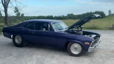 1970 Nova SS, 396 Big Block, Currently on the Road. Quick car just passed Inspection appraised at $5...
