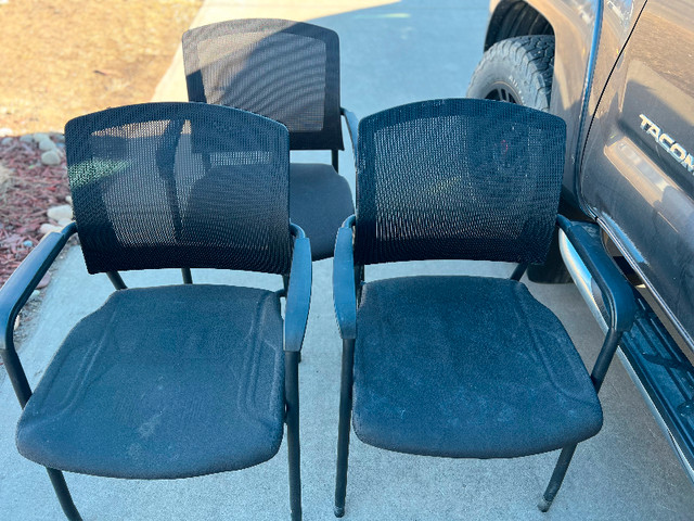 3pcs office chair in Chairs & Recliners in Grande Prairie