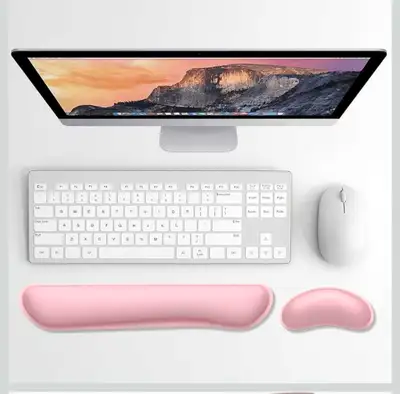 NEW Keyboard Wrist Rest and Mouse Pad Set, View more
