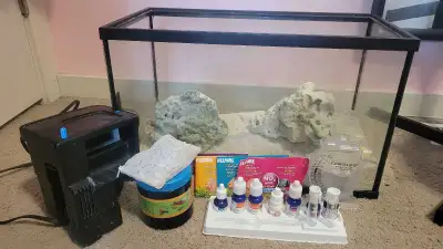 Salt Water aquarium, View more