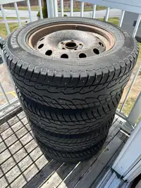 235/65/17 Winter tires on rims