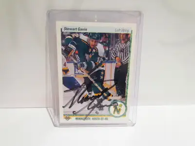 Upper Deck signed hockey card, View more