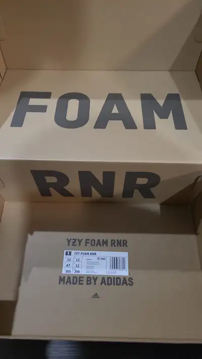 Adidas Foam Runner - Onyx - Size 12, View more