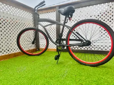  Vélo 20 pouces stylé noir mat + pneus orange  super propre, View more