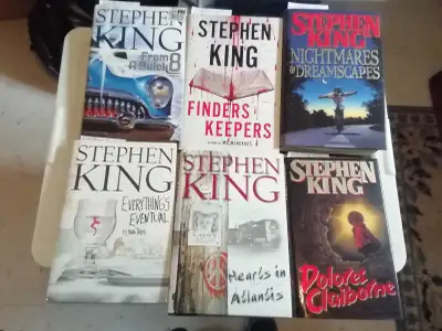 Stephen King first edition hardcover books #1, View more