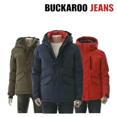 Buckaroo Jeans winter jacket - red color STYLE NO: B144DW030P Color: RED(36) Size: L Body size: 100c...
